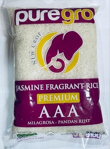 Puregro AAA Premium Jasmine Fragrant Rice 2kg