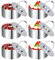 Emporte Piece Rond, 6 Pièces Cercle à Pâtisserie 8cm, Cercle Patisserie, Emporte Piece Rond 8cm Convient pour Desserts Biscuits Pâtisseries Gâteaux Mousses