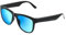 GS01 - Gafas de sol inteligentes con Bluetooth, gafas de sol de audio con altavoz, lente polarizada UV400, música de oído abierto, control táctil, Azul