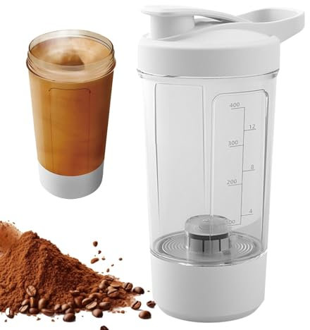 Shaker électrique – Shaker de protéines électrique haute vitesse – Multifonctionnel automatique rechargeable – Bouteille de boisson pour protéines, remplacement de repas