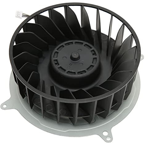 Rankomu forPS5 Builtin Fan Internal Fan Replacement for PS5, Console CPU Cooling Fan, 12V 2.15A, 23 Blades for G12L12MS1AH, 12047GA 12M WB, Ideal for Playstation 5