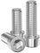 GUEEYUAW 30 Piezas Tornillos Cilíndricos M4 x 6 mm, Acero Inoxidable 304 DIN 912 A2 V2A Tornillos Hexagonales Interiores