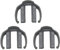 Kznifmk Reemplazo de Conector de Clips C de 3 Piezas para K2 K3 K7 Gatillo de Lavadora una PresióN para el Hogar, Herramientas de Limpieza del Hogar