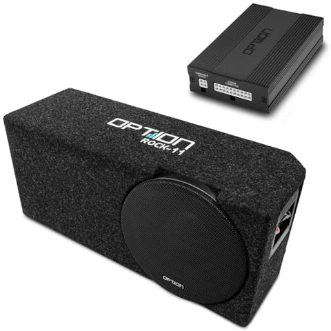 Option Soundsystem kompatibel mit VW ID.4 (mit Standard Soundsystem ab Werk) - 100% Plug & Play DSP-Verstärker und Subwoofer inkl. fahrzeugspezifisches Anschluss-Kit