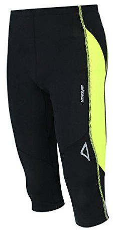 Airtracks Funktions Laufhose 3/4 Lang Pro Air - Running Tight - Funktionshose - Atmungsaktiv - Kompression - Schnelltrocknend