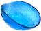 YALOS Murano Collection Happy Fruit Coppa Ø mm 310 x mm 200 Vetro di Murano made in italy Colore Azzurro