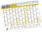 itenga XXL Premium Jahresplaner 2026 Wandkalender DIN A0 (118,9x84,1cm) 250g/m² gerollt stabil (BaWü)