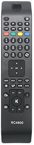 RC4800 30076972 Fernbedienung für JMB JTC0122003B/01 JTC0122003W/01 | TECHWOOD TECH24HDLEDDVD 40DLEDFHDBMS ISIS 32227HDDLED 28227HDLED Digihome 49278FHDDLED RC-4800
