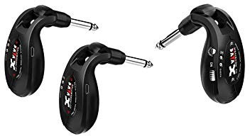 XVive U2 Guitar Wireless System Bundle, 2 x Transmitter + 1 x Receiver - Black