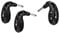 XVive U2 Guitar Wireless System Bundle, 2 x Transmitter + 1 x Receiver - Black