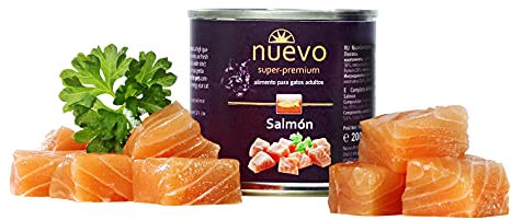 NUEVO Erwachsene Katze: Lachs, 200 g, Katze