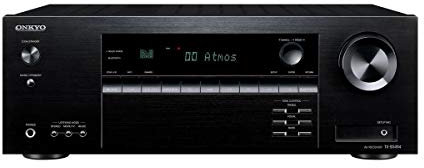Onkyo Receptor AV TX-SR494 con 4K Ultra HD | Dolby Atmos | DTS: X | Audio de alta resolución (modelo 2019)
