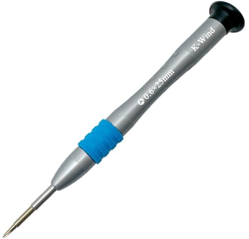 Tri Wing Screwdriver Y000 0.6mm, Precision Tri Point Screwdriver Y000 Compatible with Nintendo OLED Switch, Apple Watch and iPhone S2 High Alloy Steel Head, Magnetic Y Tip, Rotating Cap