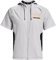 Under Armour Mens Evolution Woven Short Sleeve Jacket Pocket Grey S