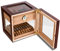 Zigarrenhumidor Zedernholzhumidor Klavierlack, transparentes Oberlicht-Zigarettenetui Freunde
