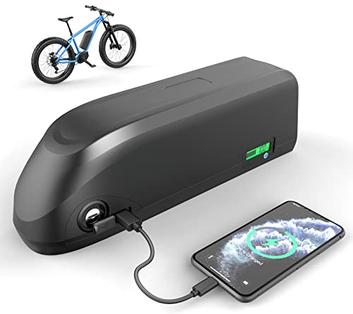 (2-7 Days Delivery)48V 20AH Ebike Battery with Fuse/LED Indicator/Safe Lock Urban Utility Electric Bicycle Battery for Radpower ebike Replacement or Other 1500W 1000W 700W 500W 200W Motor Kit