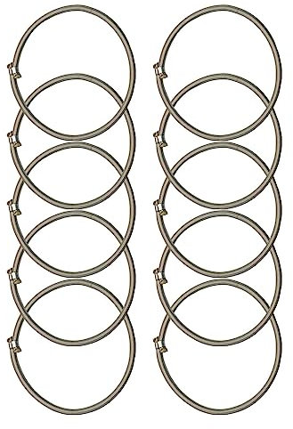 Ronyme 10 Pieces Trampoline Elastic Rope High Jump Bungee Cord Aluminum Buckle Heavy Duty Trampoline Accessories Bungee Rope for Fitness Trampoline, Gray