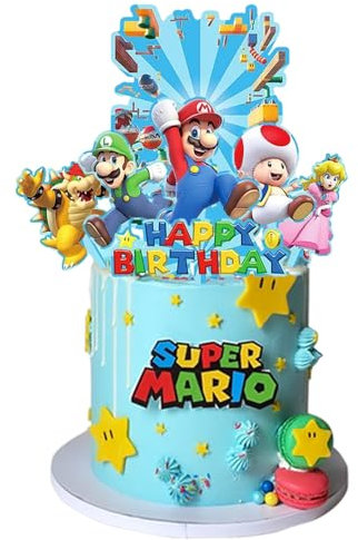 7 Cake Decoration,Kuchen Dekoration,Cupcake Toppers,Cupcake Geburtstag Topper für Junge Mädchen Geburtstag Themen Party