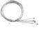 Flexible and Efficient Shift Derailleur Cables, 5 Pack Stainless Steel Wires (front (rear (2.1 m))