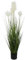MichaelNoll Herbe artificielle, herbe décorative, plante artificielle, plante d'intérieur, plante verte, plante artificielle, décoration, en pot noir, très réaliste, vert (120 cm - articles).