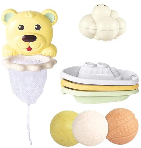 Basketball Hoop Bathtub | Bathtub Basketball Set | Floating Basketball Hoop | Bath Time Basketball Game, Basketball Hoop for Kids, Suction Cup Basketball Hoop