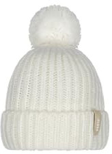 Barts Joansy Bommelmütze Beanie Wintermütze (DE/NL/SE/PL, Alphanumerisch, Einheitsgröße, Cream)