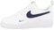 NIKE Air Force 1 '07, Sneaker Hombre, White Deep Royal Blue Lt Photo Blue, 45 EU