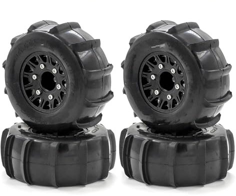 MGHGFYTAS RC Reifen Kompatibel Mit Slash ForLosi 22S DR10 HPI 4PCS 2,2 3,0 Sling Shot Sand Snow Wheel Reifen Für 1/10 RC Car Short Course Truck