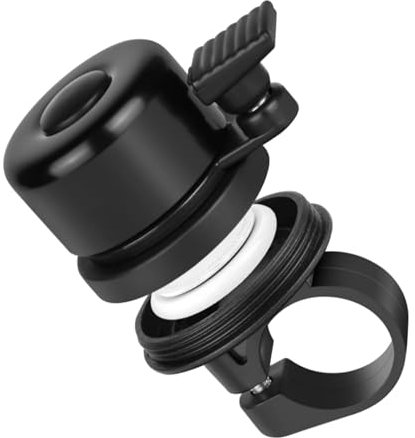 NIYATA Fahrradklingel, Diebstahlschutz-Fahrradklingel für Apple AirTag, Fahrrad-Airtag-Halterung, versteckter Fahrrad-GPS-Tracker für 22,2 mm Lenker, geeignet für Kinder und Erwachsene, Mountainbikes
