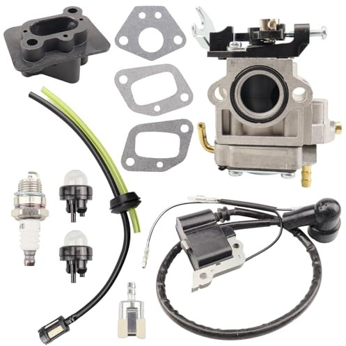 531147180 Carburatore per Hus 150BT (2022-oggi) 345BT Kit di messa a punto soffiatore per foglie a zaino