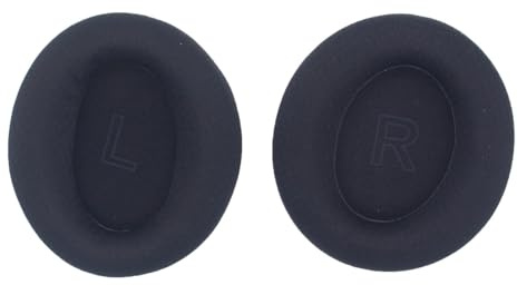 INF Ersatz-Ohrpolster kompatibel mit Anker Soundcore Life Q35, Hochwertiges Protein-Leder, Weicher, Passgenaue Passform, Einfache Montage, Akustische Abdichtung