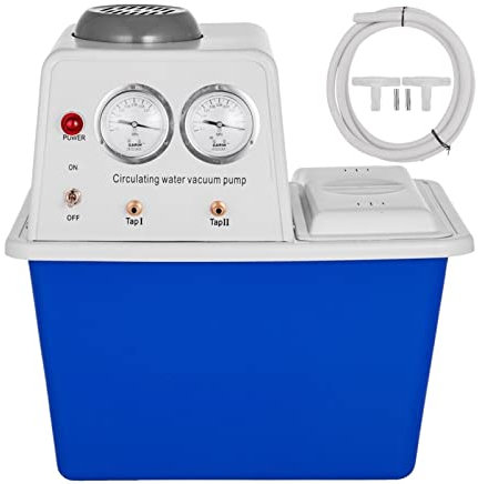 Pompa per Vuoto ad Acqua circolante Mini Power Small Pump Materiale ABS a duplice Uso per Laboratori/Centro di Ricerca/Industria Chimica/Farmacia ECC.