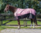 QHP Outdoordecke Turnout Decke Falabella Collection mit Fleecepolster (85 cm, Blossom)