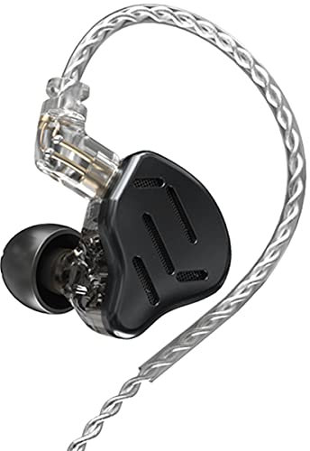 CCA KZ Zax Metal Headset 7BA+1DD Hybrid 16 Drivers HiFi Bass Earbuds in Ear Monitor Headphones Sport Noise Cancelling Earphones