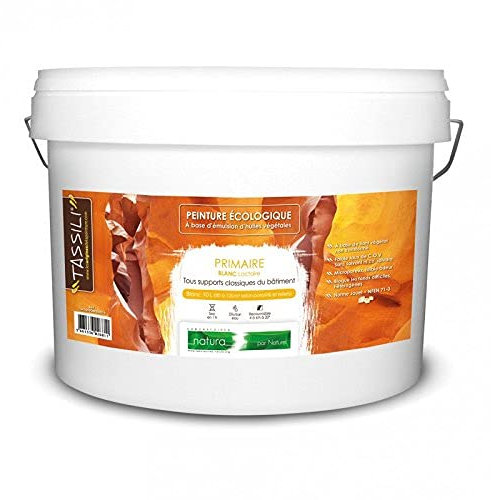 BOX DECO COULEURS Sous-couche primaire murale blanc naturelle écologique intérieur Natura - 10L