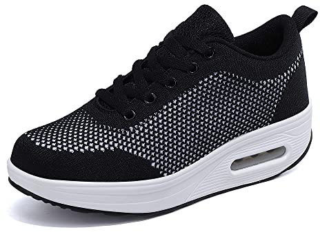 Donna Sneaker Comodo Scarpe,Casual Dimagrante Passeggio & Scarpe Outdoor Tennis Piattaforma Running Scarpe Jogging Moda