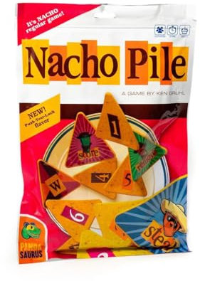 Pandasaurus - Nacho Pile - Partyspiel - Schnelles Stapelspiel - Lustiges Familienspiel für Kinder und Erwachsene - Ab 7 Jahren - Für 2 bis 6 Spieler - Englisch