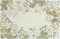 Sander Tischset Platzset Belle Gobelin Weihnachten 32 x 48cm Artikel 99564 Creme weiß grün Gold Mispelzweig Tanne 70% Baumwolle Kiefer Deckchen
