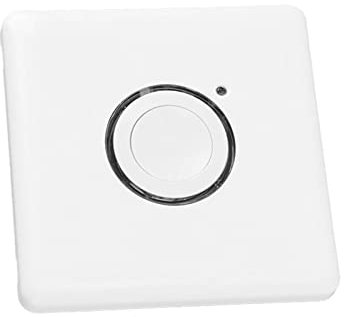 Zerodis Panneau de Commutation de Minuterie 220V Interrupteur D'éclairage Intelligent Interrupteur Mural à LED Commande Tactile ABS 3500W 2 Minutes à 2 Heures Réglage de L'heure