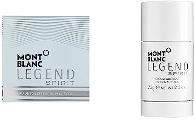 Montblanc Legend Spirit EdT und Deo-Stick Set - Eau de Toilette für Herren (50ml) & Deo-Stick (75gr)