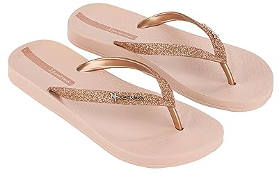 Ipanema Anat Lolita Fem - Flip Flop mit Glitzer - Damen Zehentrenner, PINK/GLITTER PINK - AQ647, 39