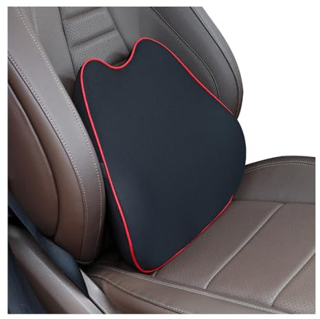 Auto Sitze Memory Foam Nackenkissen Lendenkissen Kompatibel mit für Chrysler 300 300C 300M Concorde Crossfire Pacifica Kopfstützen-Rückenkissen Innenausstattung,F