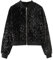 Schwarze Pailletten Bomberjacke Für Damen, Leichte Damen Glitzerjacke Für Festivals, Langärmlige Glitzernde Biker Jacke Für Shinny Club Dance Party Kostüme