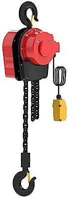 CCKUHN Elektrischer Kettenzug, 1 Tonne, elektrischer Hebekran, Haushaltskran, umgekehrter Kettenzug, hocheffizient (Farbe: 1, Größe: 1) (2 1) (1 1)