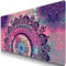 TUOLISG Mauspad 900x400-Speed Gaming Mousepad XXL-großes Mauspad-XXL mauspads mit Motiv-Tischunterlage Large Size-verbessert Präzision und Geschwindigkeit Gummiunterseite -Mandala