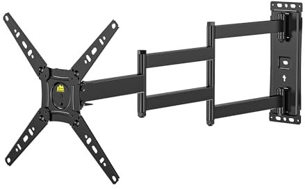 Long Arm TV Wall Mount for Most 17-50 Inch TVs, 40.7 Inch Long Extension TV Mount Swivel and Tilt, Full Motion Wall Mount TVS Bracket Fit Max VESA 300x300mm