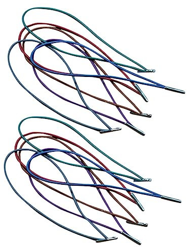 STOBOK 12pcs Elastic Barbed Cord Travelers Notebook Elastic Closure Bands for Journals Notebook Strap Band Highlighters Spring Nylon 13cm Length