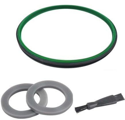 NIYATA Joint de Couvercle pour Thermomix TM31, Joint TM31 pour Thermomix,2 Joints Couteaux pour Thermomix Vorwerk TM3l et 1 Brosse de Nettoyage,Joint Couvercle TM31 en Silicone pour Thermomix