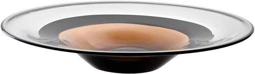 LEONARDO HOME CORSO SABBIA Schale • 1 Stück • Designschale • Stilvoller Akzent für Tisch oder Sideboard • Ideal für Obst, Dekoration oder Snacks • Kunstvolle Form • Höhe 7,5 cm • mehrfarbig • 055300