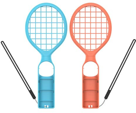 SHEAWA 2PCS Tennisschläger Gamepad für Switch2/Switch/OLED - Kompatibel mit Switch Sports & Motion Games, Grip C
